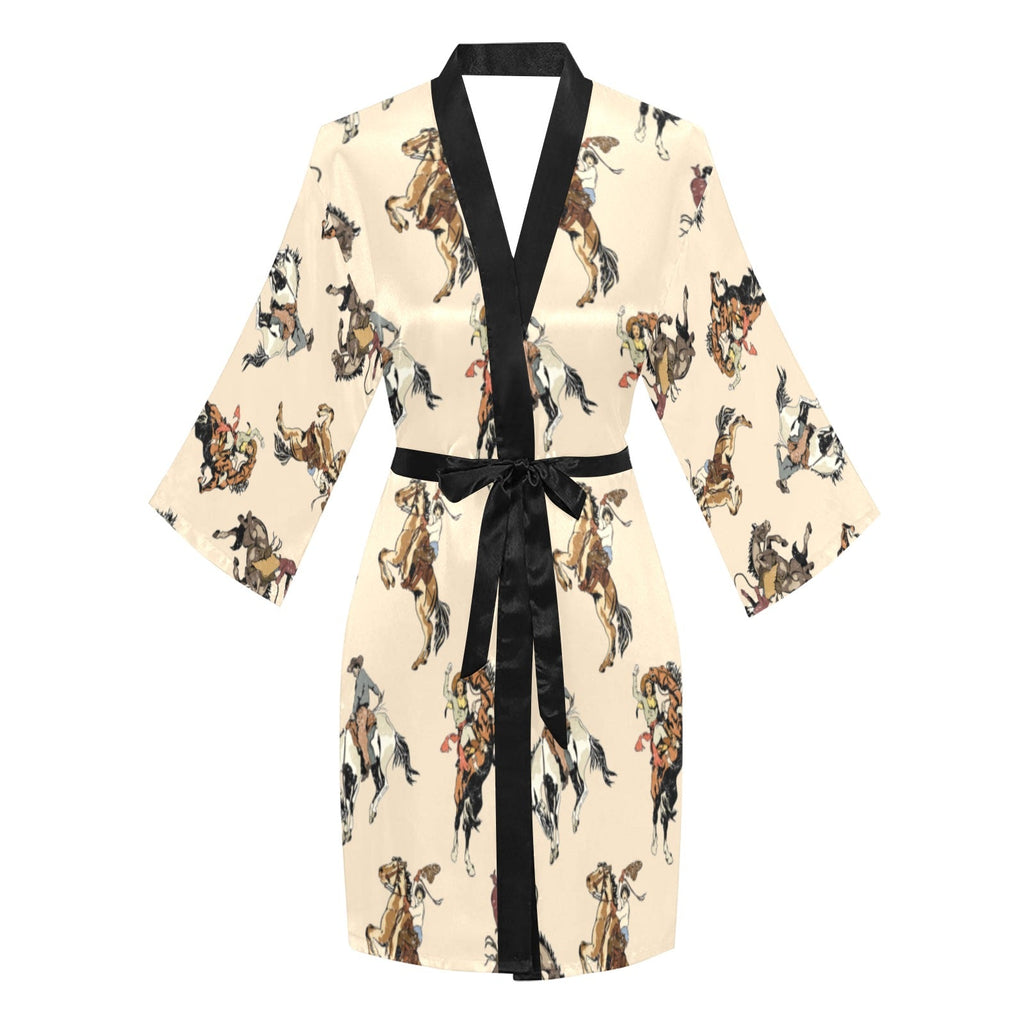 Baha Ranch Vintage Cowgirl Women's Lounge Kimono Robe by Baha Ranch Western Wear
