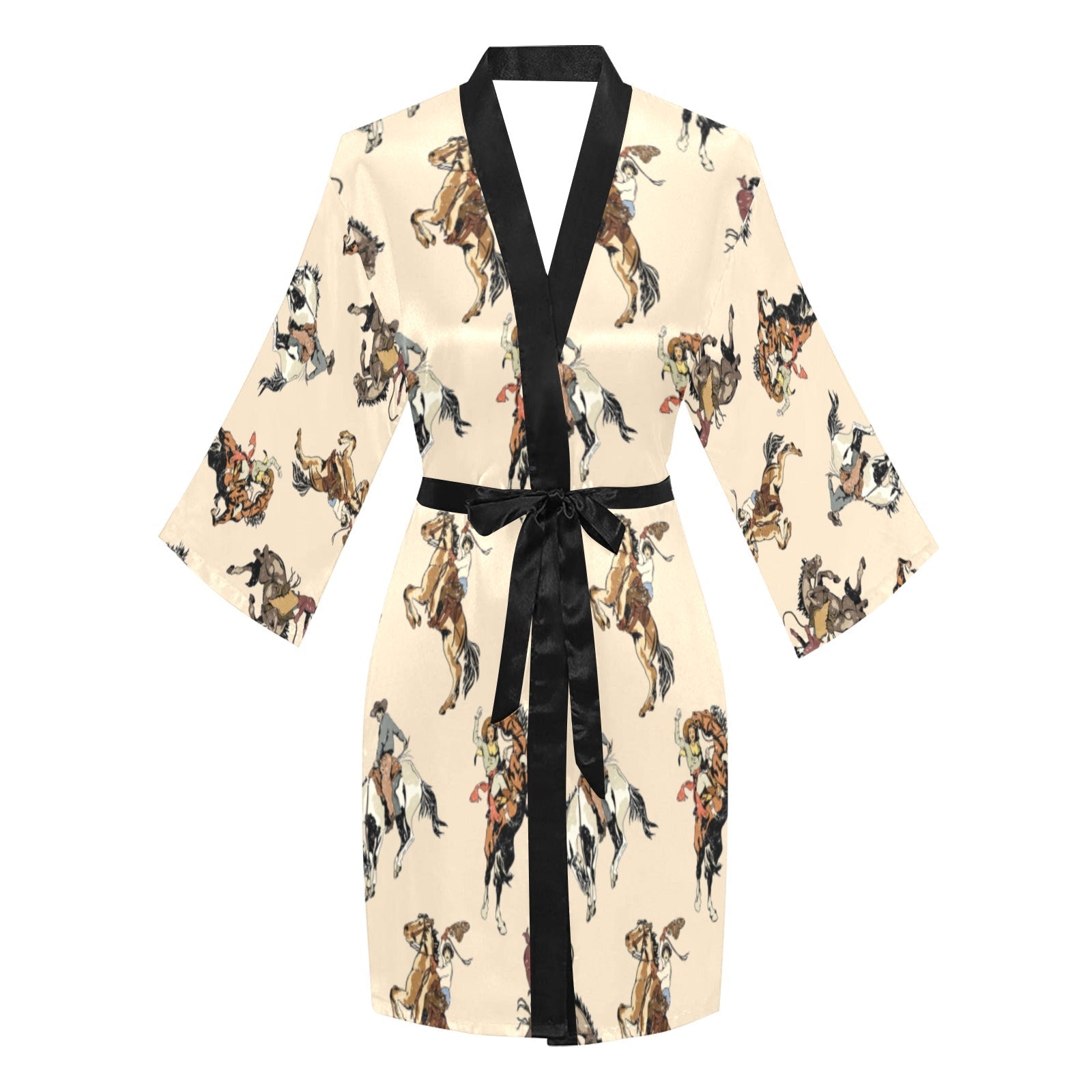 Baha Ranch Vintage Cowgirl Women's Lounge Kimono Robe by Baha Ranch Western Wear