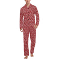 Baha Ranch Red Bandana Men's Western Print Pajama Set by Baha Ranch Western Wear