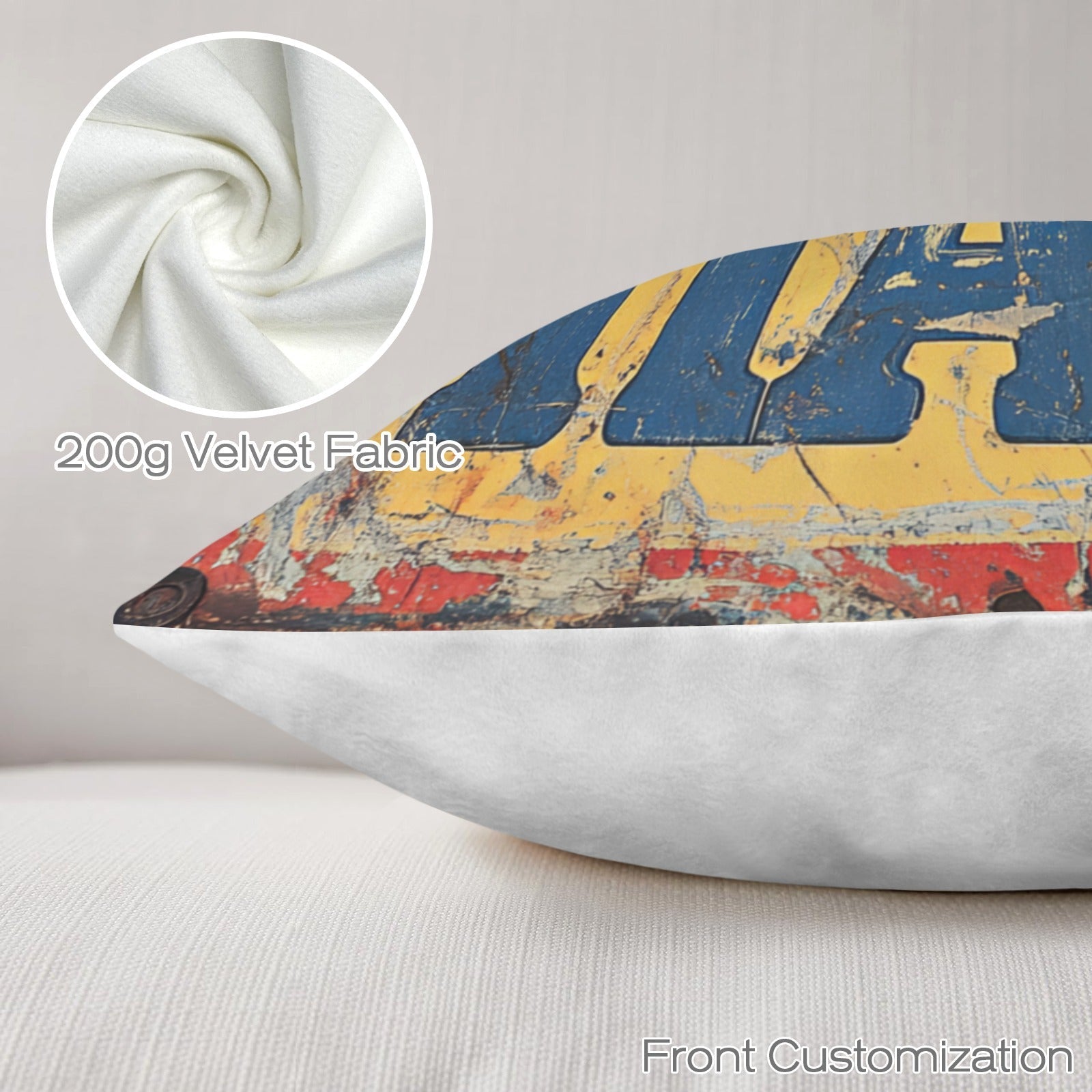 Baha Ranch YEEHAW Vintage Western Velvety Soft Pillow Case Made in America by Baha Ranch Western Wear - product image 4