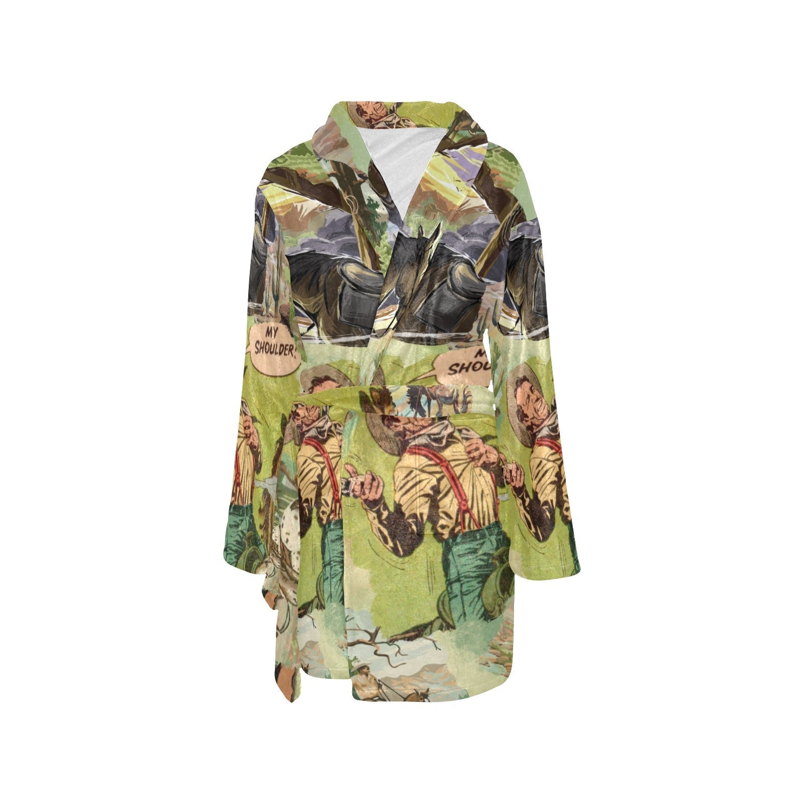 Baha Ranch Old West Women's Western Bath Robe by Baha Ranch Western Wear - product image 3