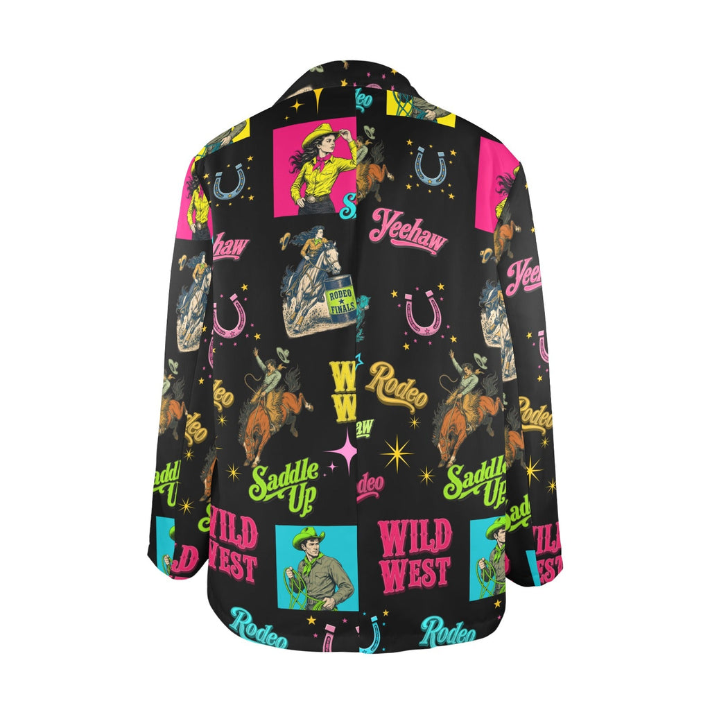 Baha Ranch The Last Roundup Western Blazer in Black by Baha Ranch Western Wear - product image 4