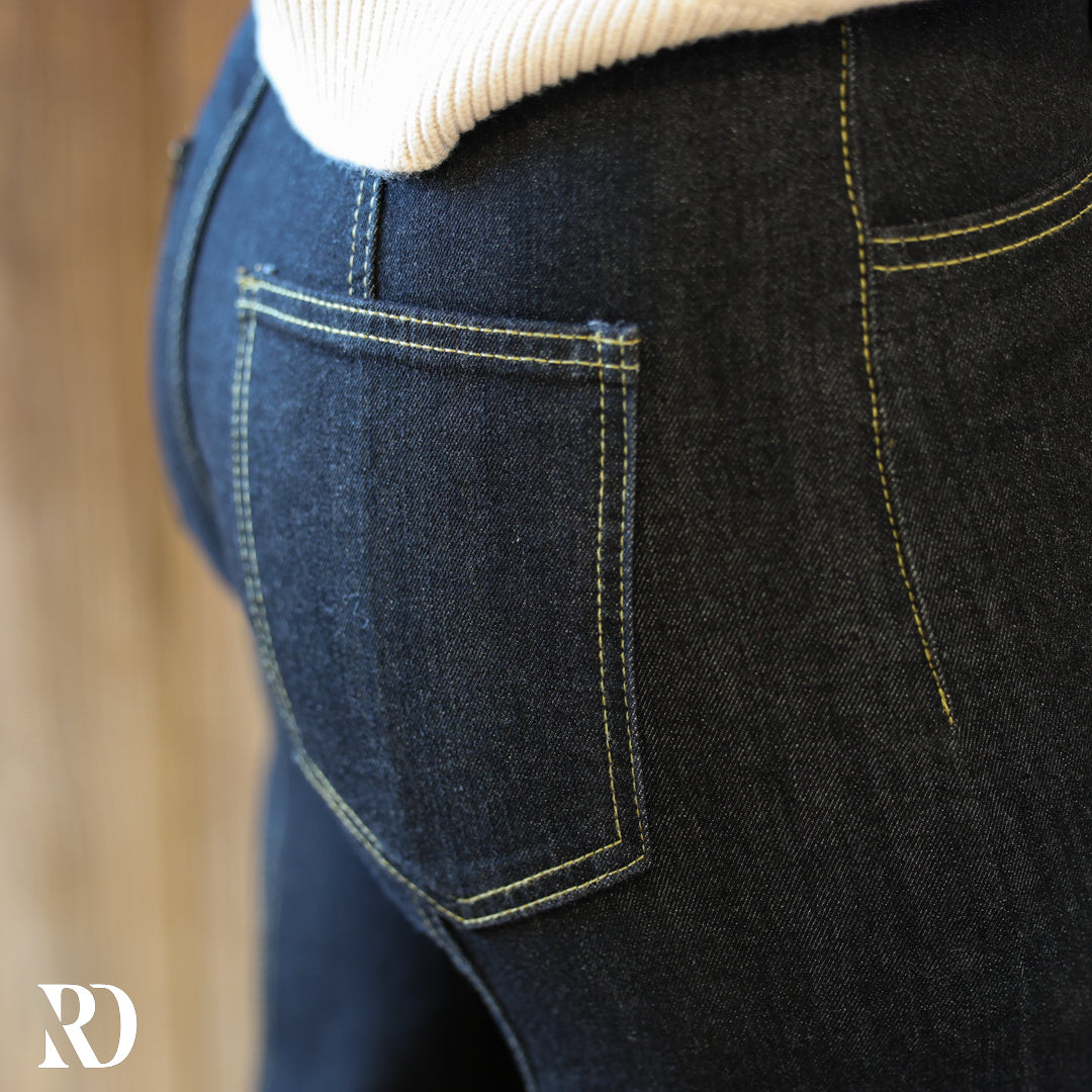 Alira Wide Leg Palazzo Denim | Jeans — view 4