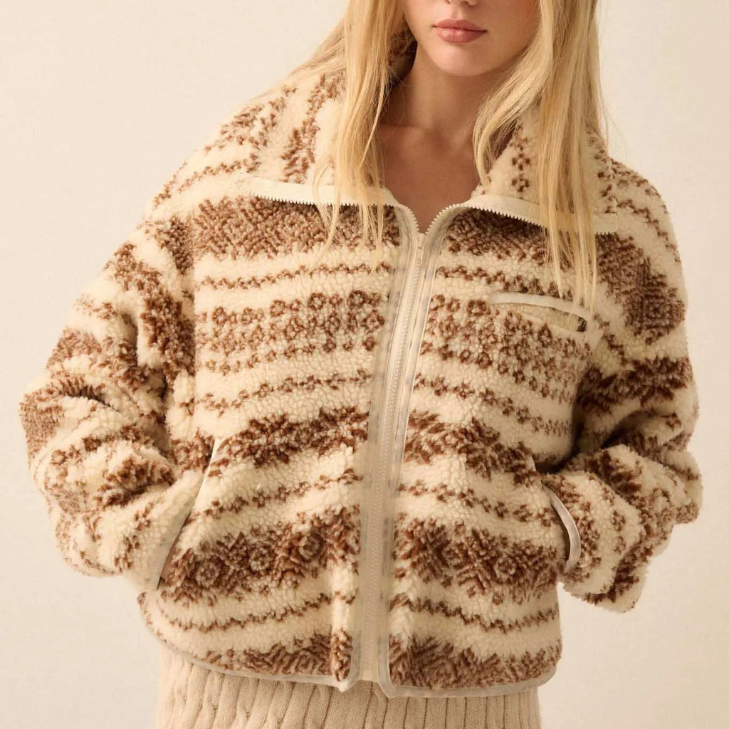 Alpine Sherpa Cropped | Jacket