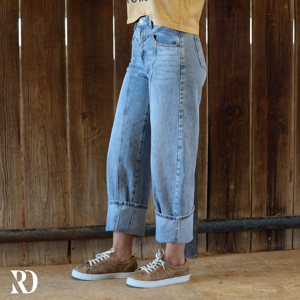 Andie Barrel | Jeans — view 2