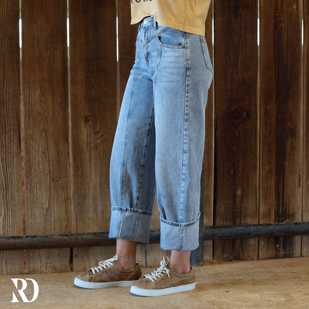 Andie Barrel | Jeans — view 2