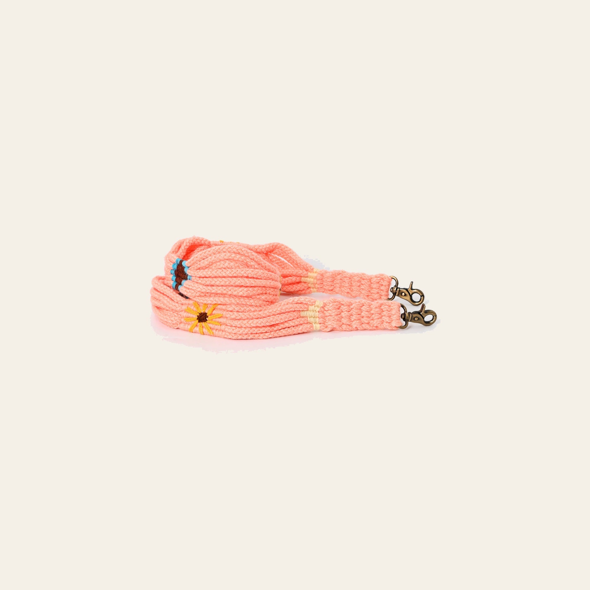 American Darling ADWSX106 Hand braided Wool strand Crossbody Handle Strap For Bags