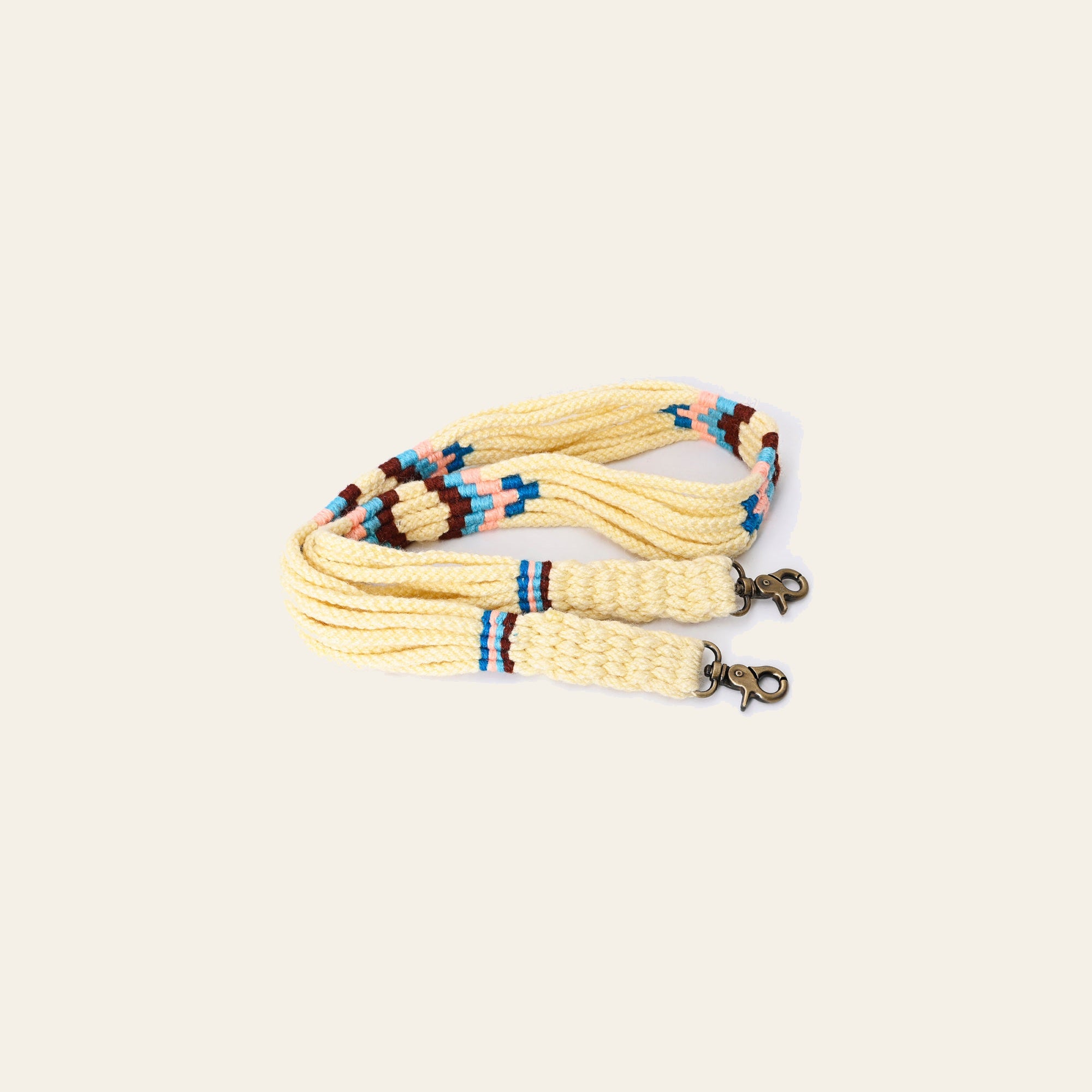 American Darling ADWSX109 Hand braided Wool strand Crossbody Handle Strap For Bags