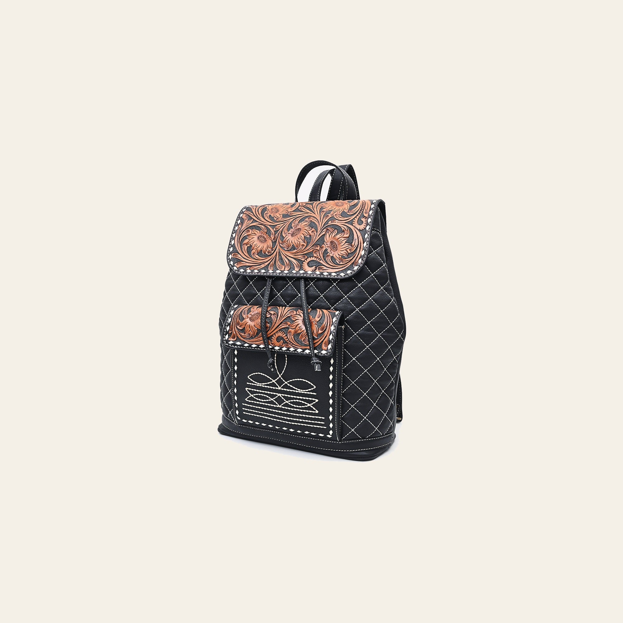 American Darling Backpack Beautifully Hand Tooled Leather women bag