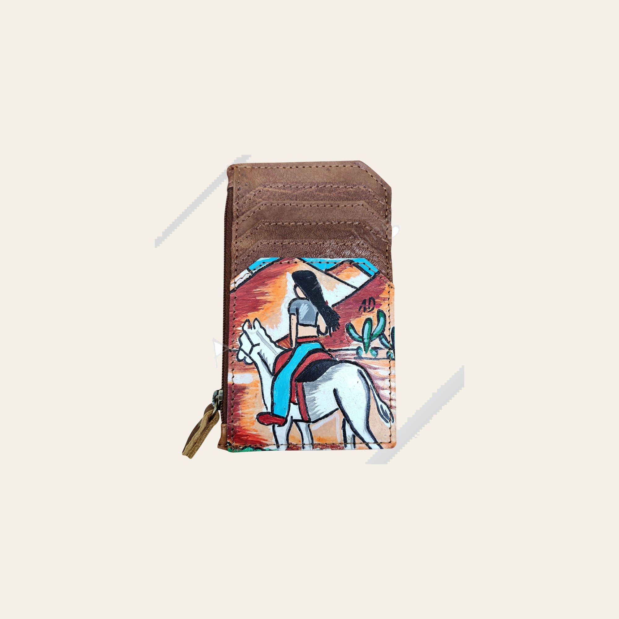 American Darling Card-Holder Genuine Leather