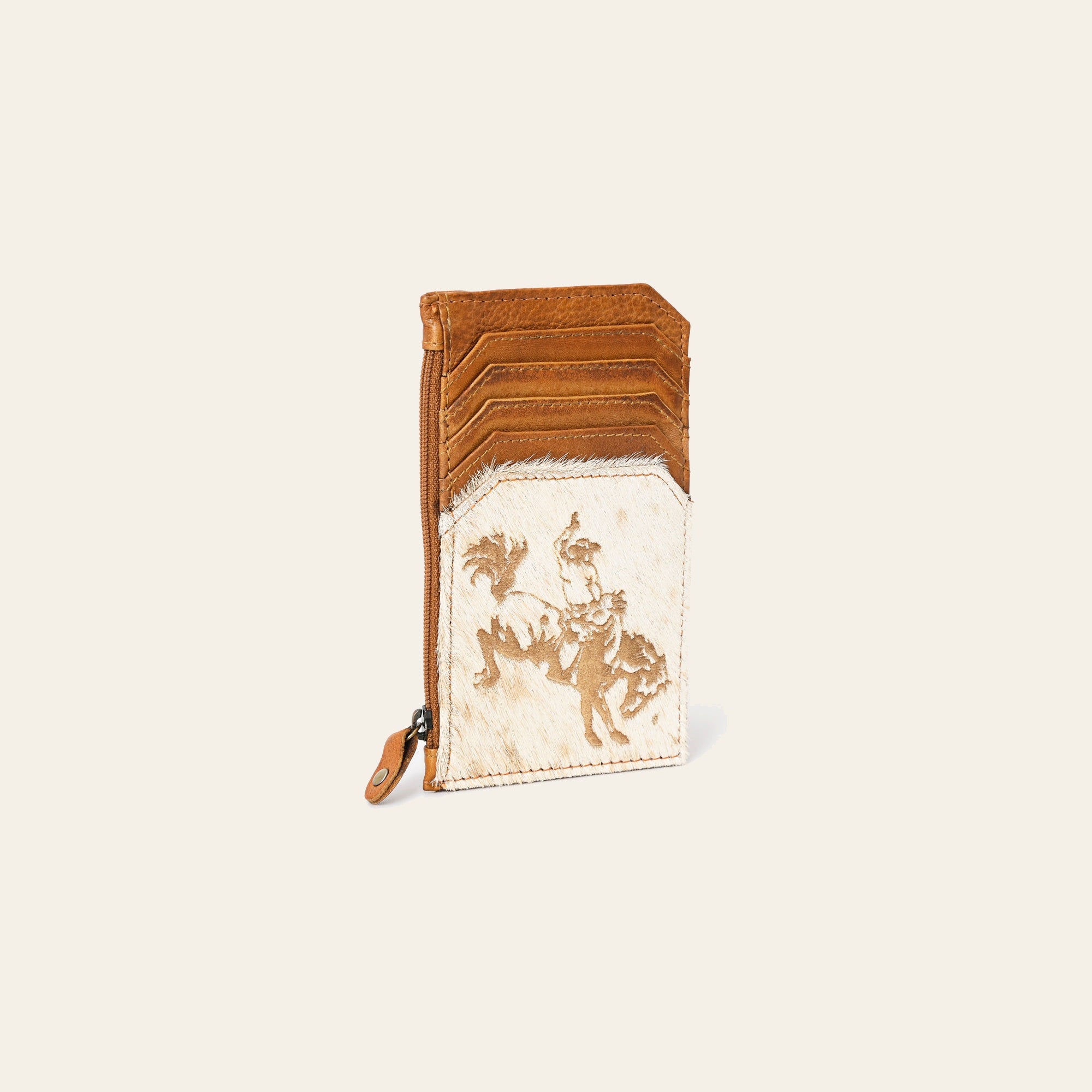 American Darling Card-Holder Hair-On Genuine Leather