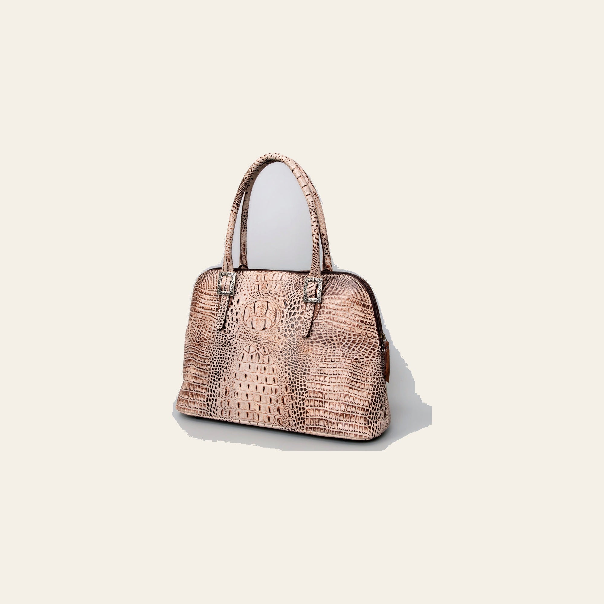American Darling Crocodile Embossed Genuine Leather Bag