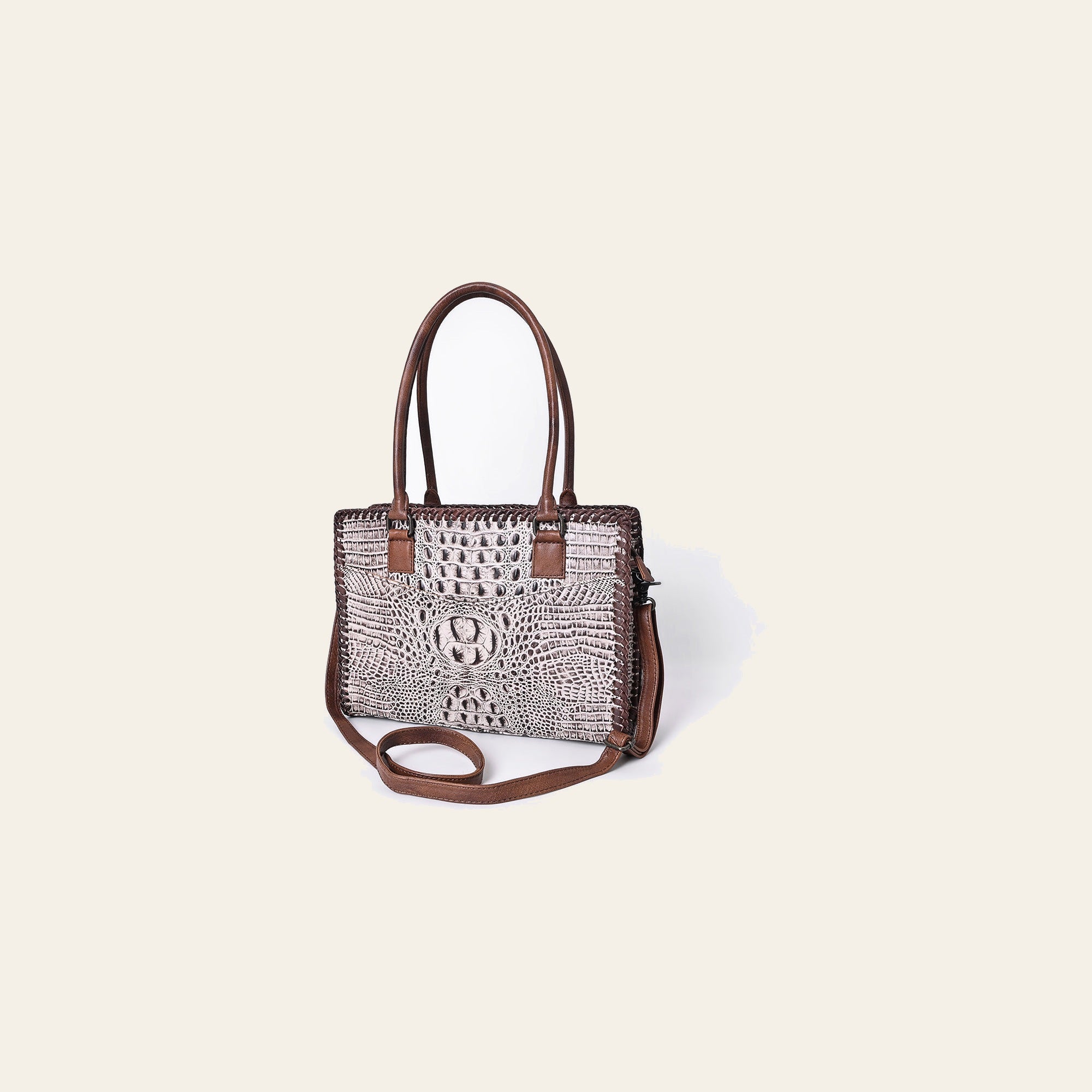 American Darling Crocodile Embossed Genuine Leather