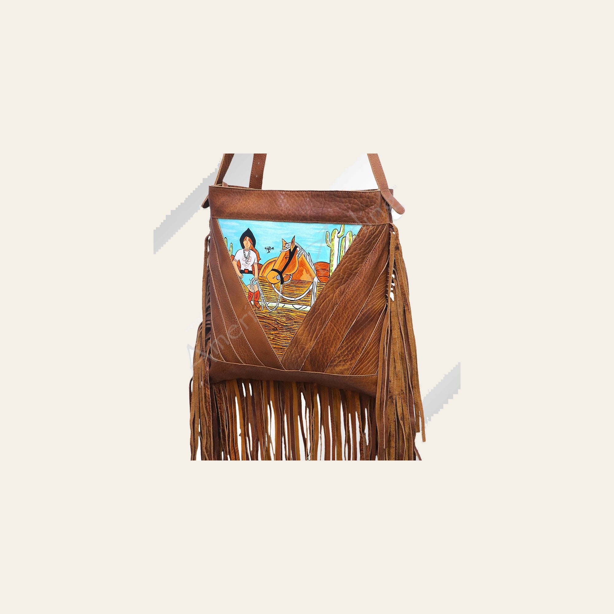 American Darling Crossbody Genuine Leather