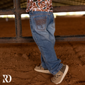 Bam Bootcut - Medium Wash Toddler Boy Denim