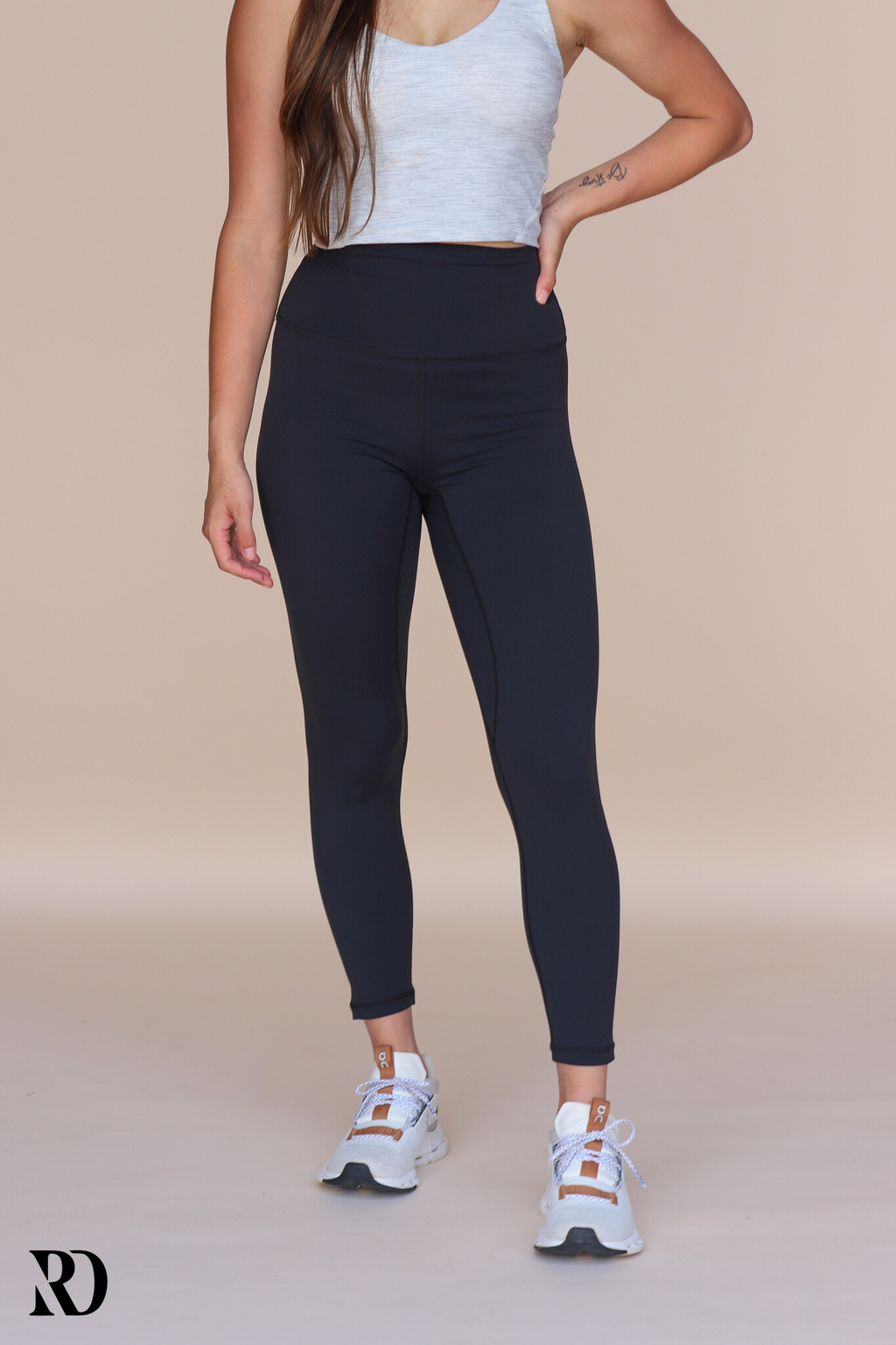 Fleece Lined Vital Leggings | Black — view 2