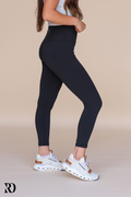 Fleece Lined Vital Leggings | Black