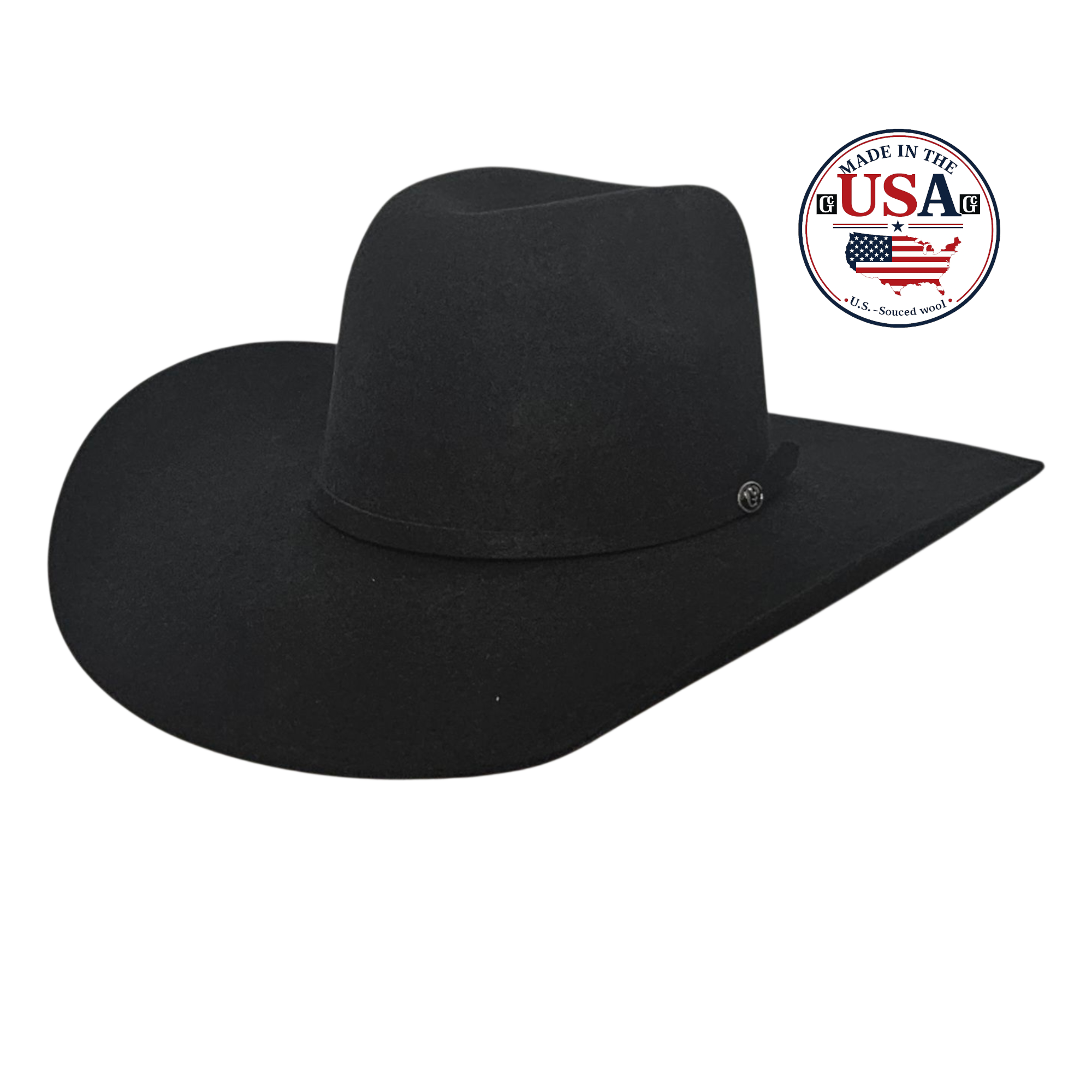 BIG SKY BLACK 5X WOOL USA