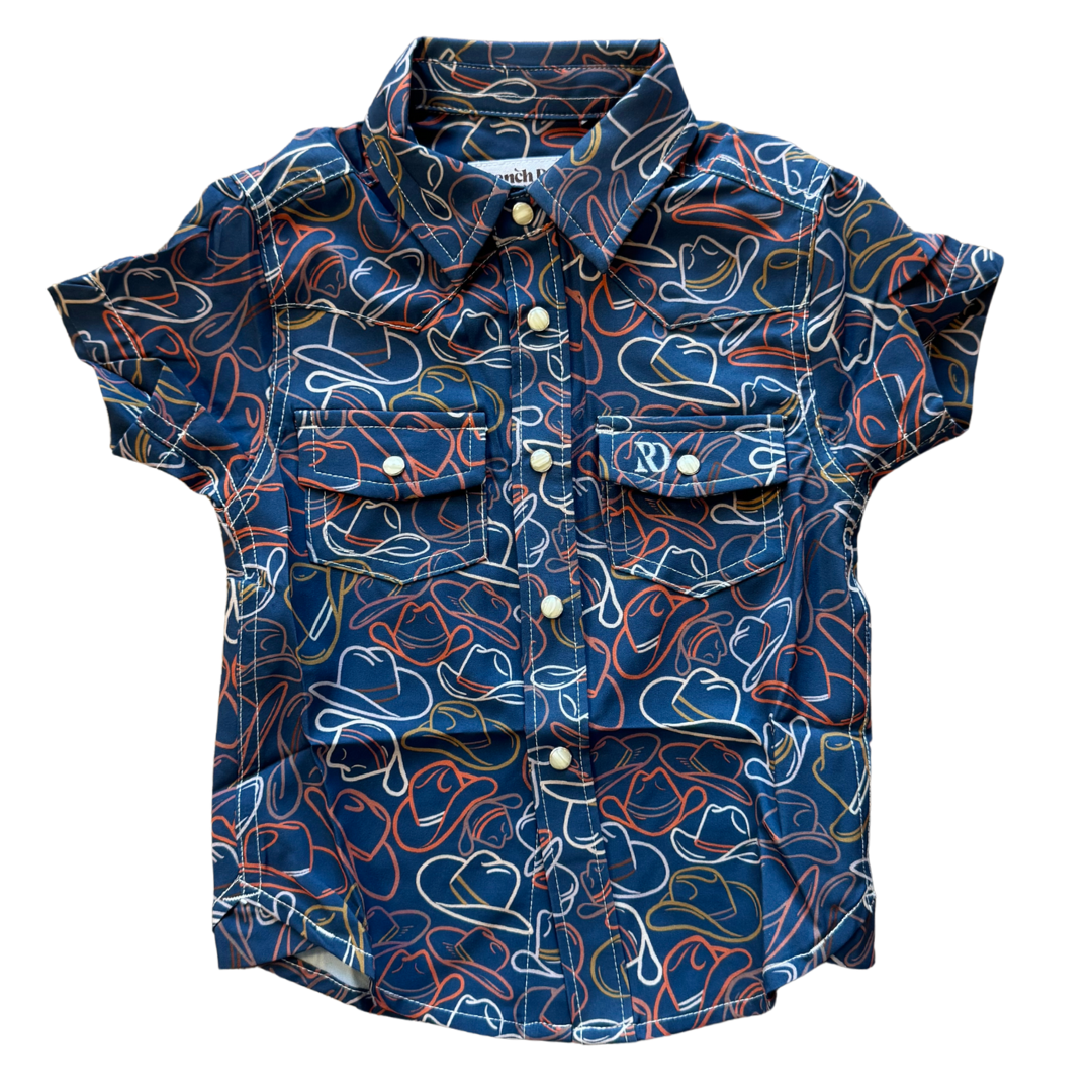 Toddler Button Down | Cattleman — view 3