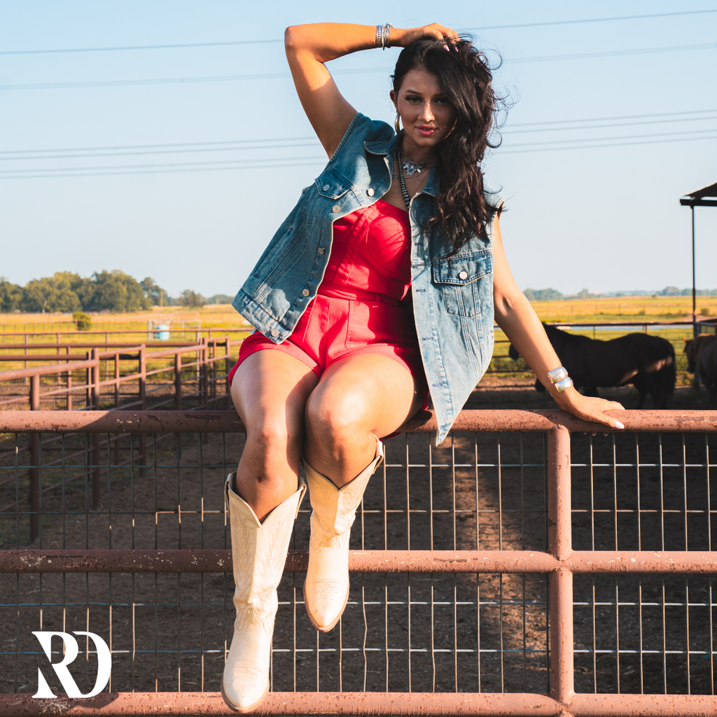 Chasing Sunsets Denim | Vest — view 2
