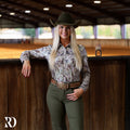 Combat Cowgirl Sparkle Performance Rodeo Shirt