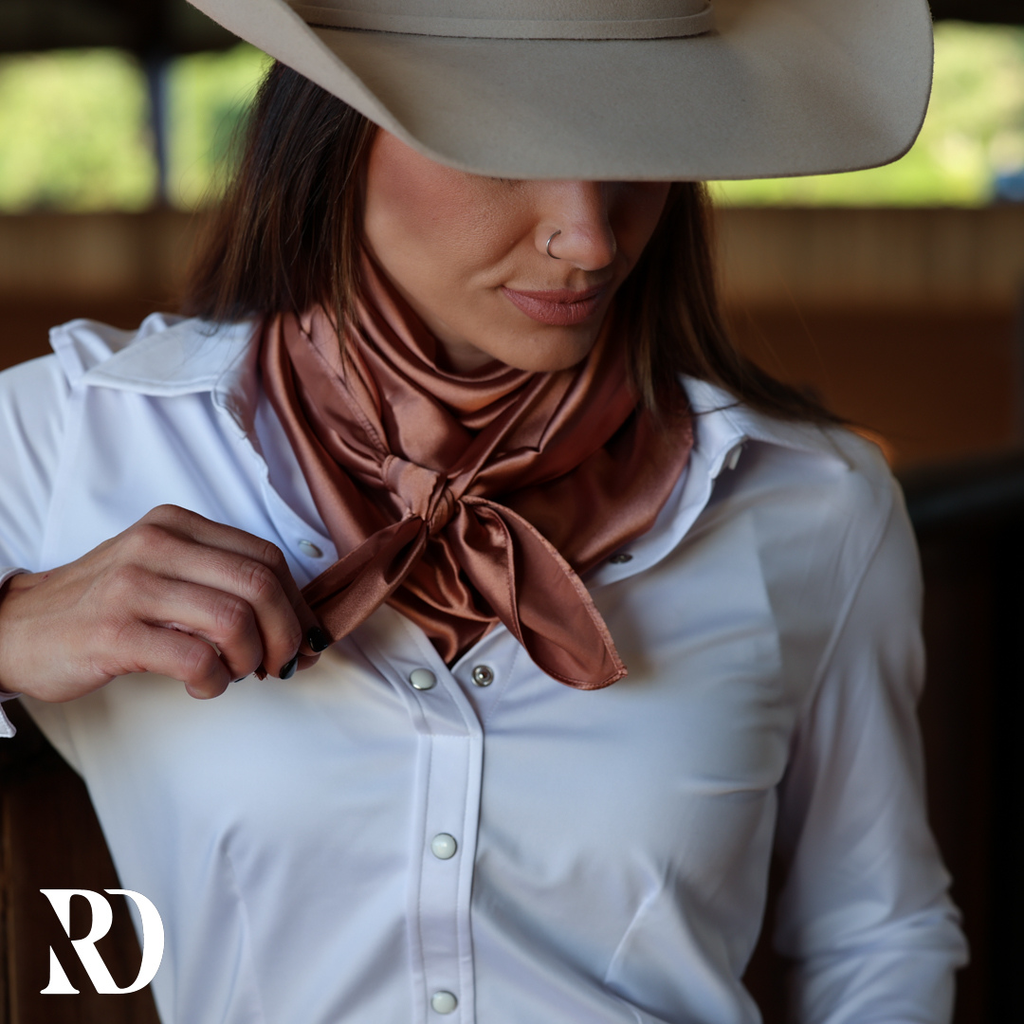 Coral Wild Rag — view 3