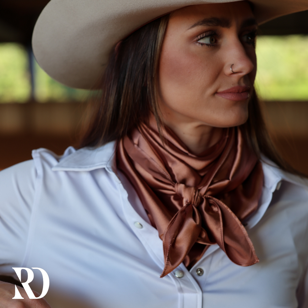 Coral Wild Rag — view 2