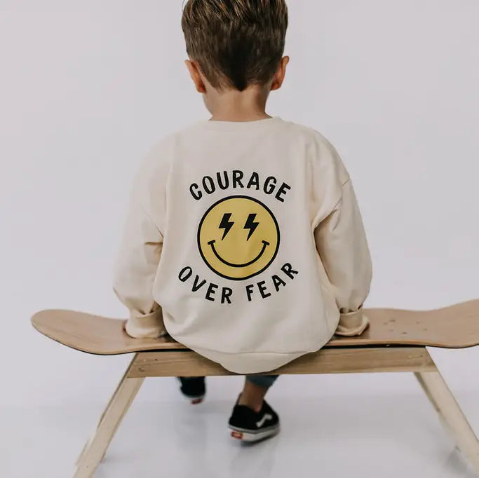 *youth* Courage Over Fear | Crewneck