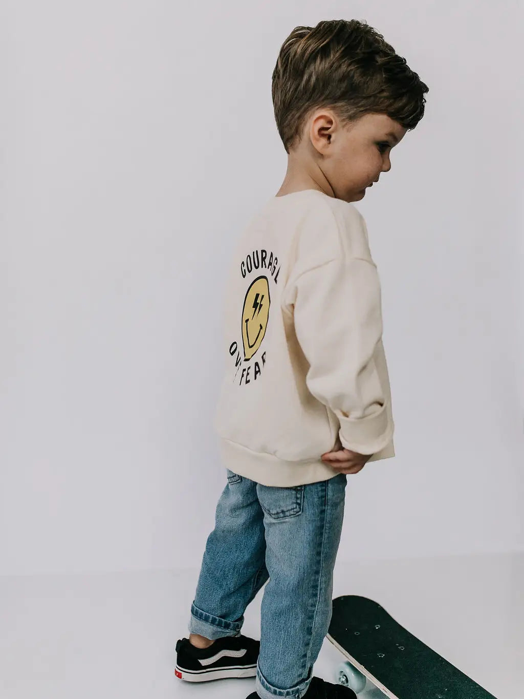 *youth* Courage Over Fear | Crewneck — view 4