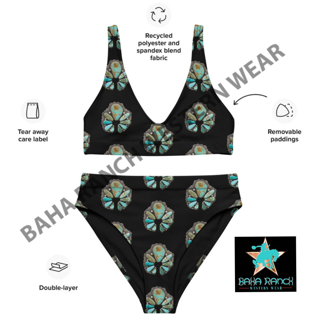 Yeehaw Black Naja Bikini by Baha Ranch Western Wear - product image 5