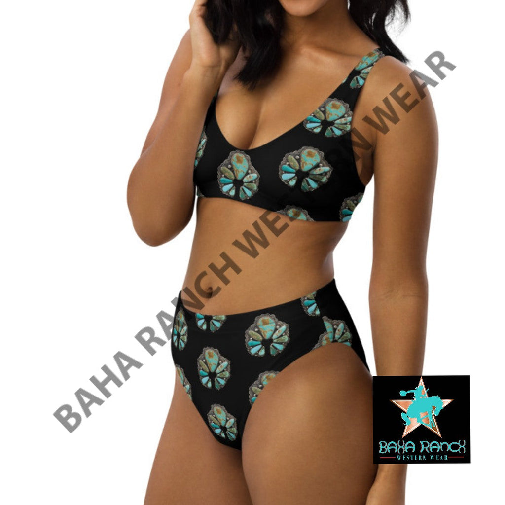 Yeehaw Black Naja Bikini by Baha Ranch Western Wear - product image 6