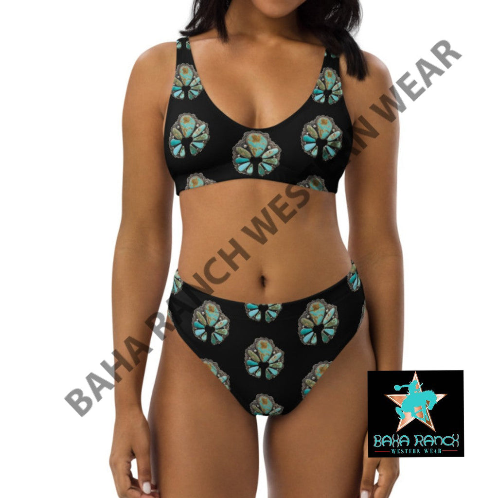 Yeehaw Black Naja Bikini by Baha Ranch Western Wear - product image 7