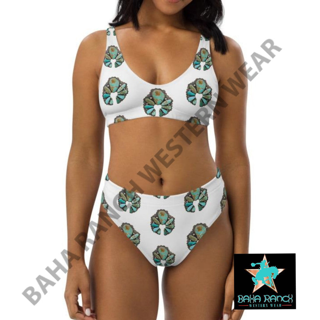 Yeehaw Turquoise Naja Bikini by Baha Ranch Western Wear - product image 5