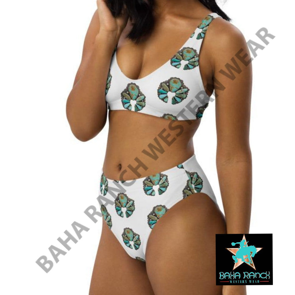 Yeehaw Turquoise Naja Bikini by Baha Ranch Western Wear - product image 6