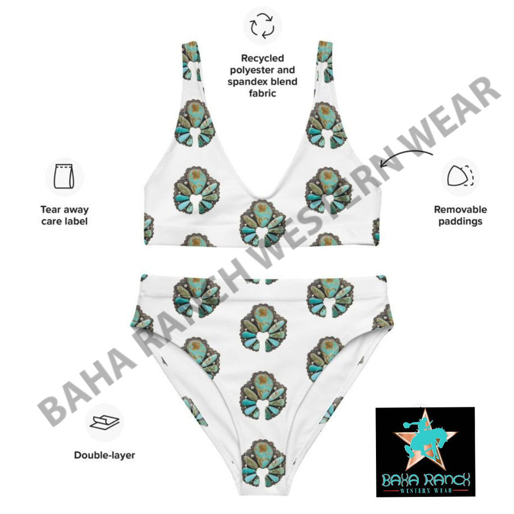 Yeehaw Turquoise Naja Bikini by Baha Ranch Western Wear - product image 10