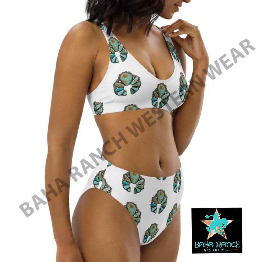 Yeehaw Turquoise Naja Bikini by Baha Ranch Western Wear - product image 7