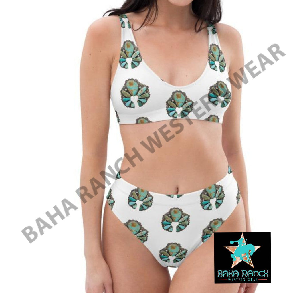 Yeehaw Turquoise Naja Bikini by Baha Ranch Western Wear - product image 8