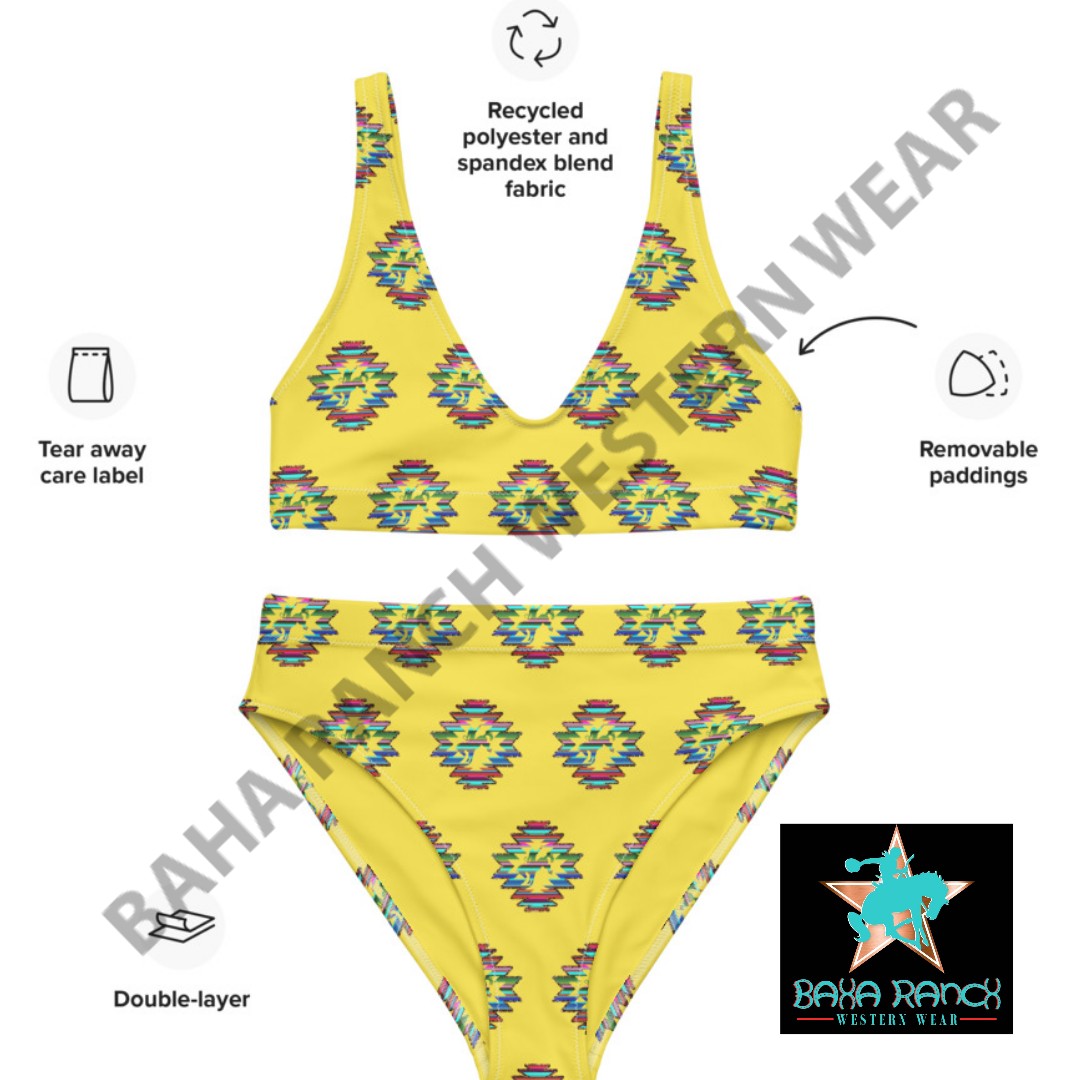 Yeehaw Serape Bronc Bikini by Baha Ranch Western Wear - product image 8