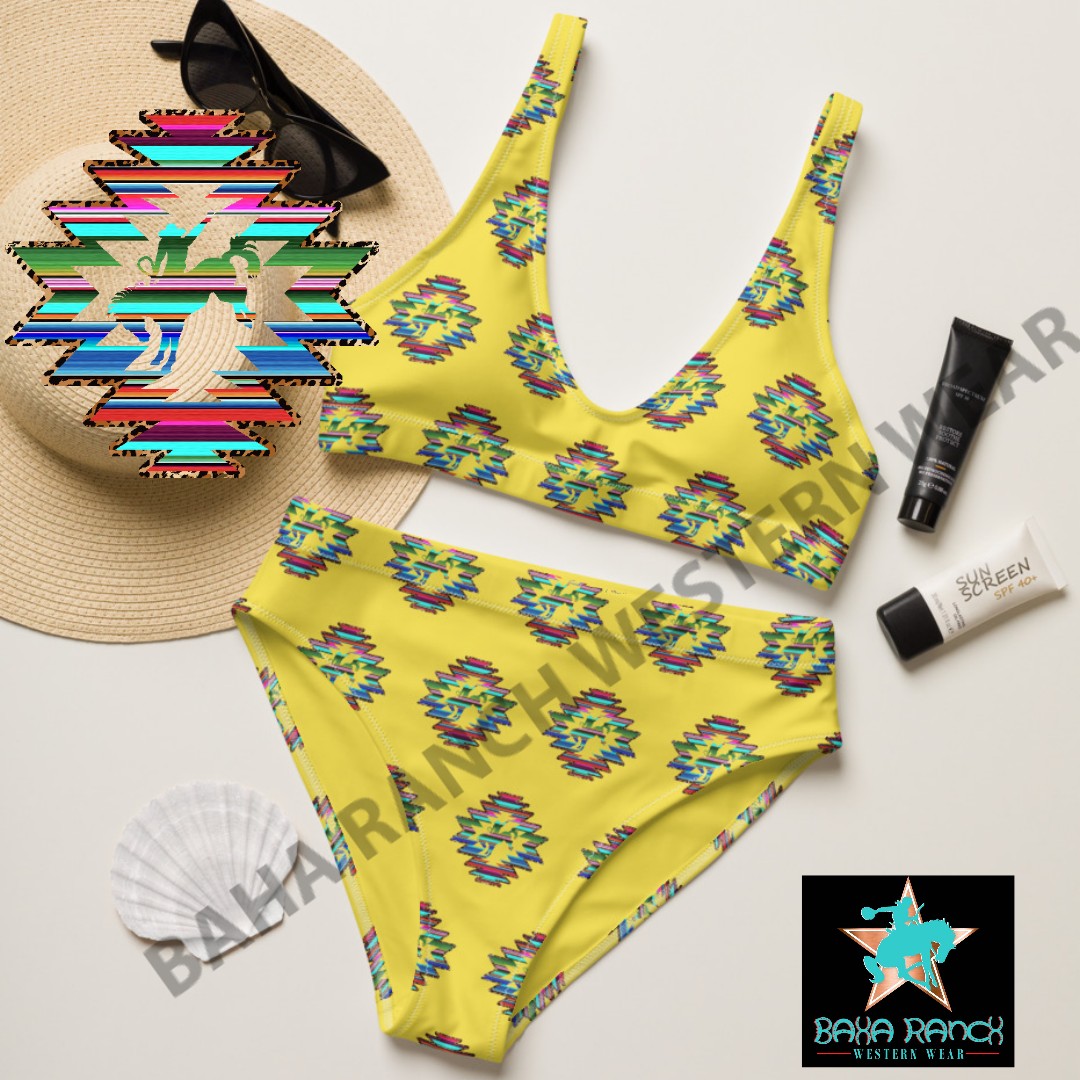 Yeehaw Serape Bronc Bikini by Baha Ranch Western Wear - product image 2