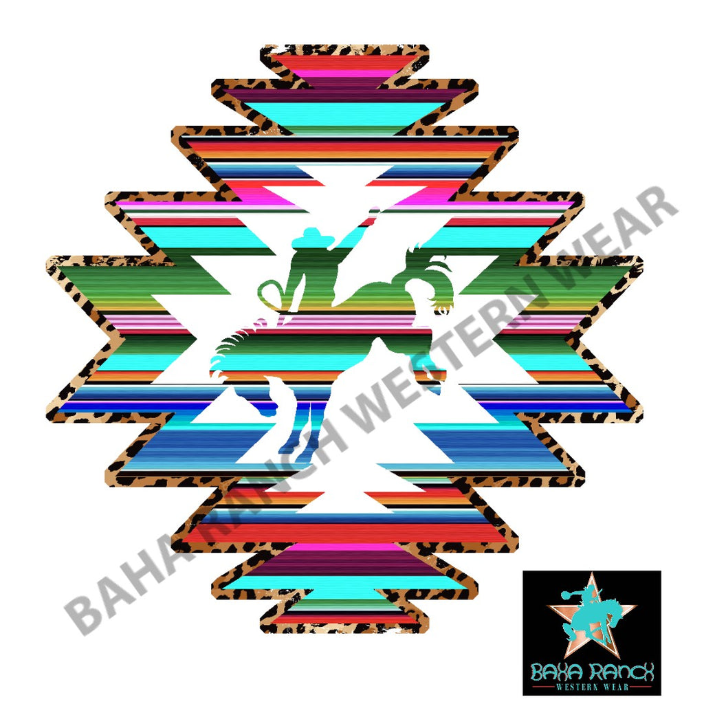 Yeehaw Serape Bronc Bikini by Baha Ranch Western Wear - product image 13