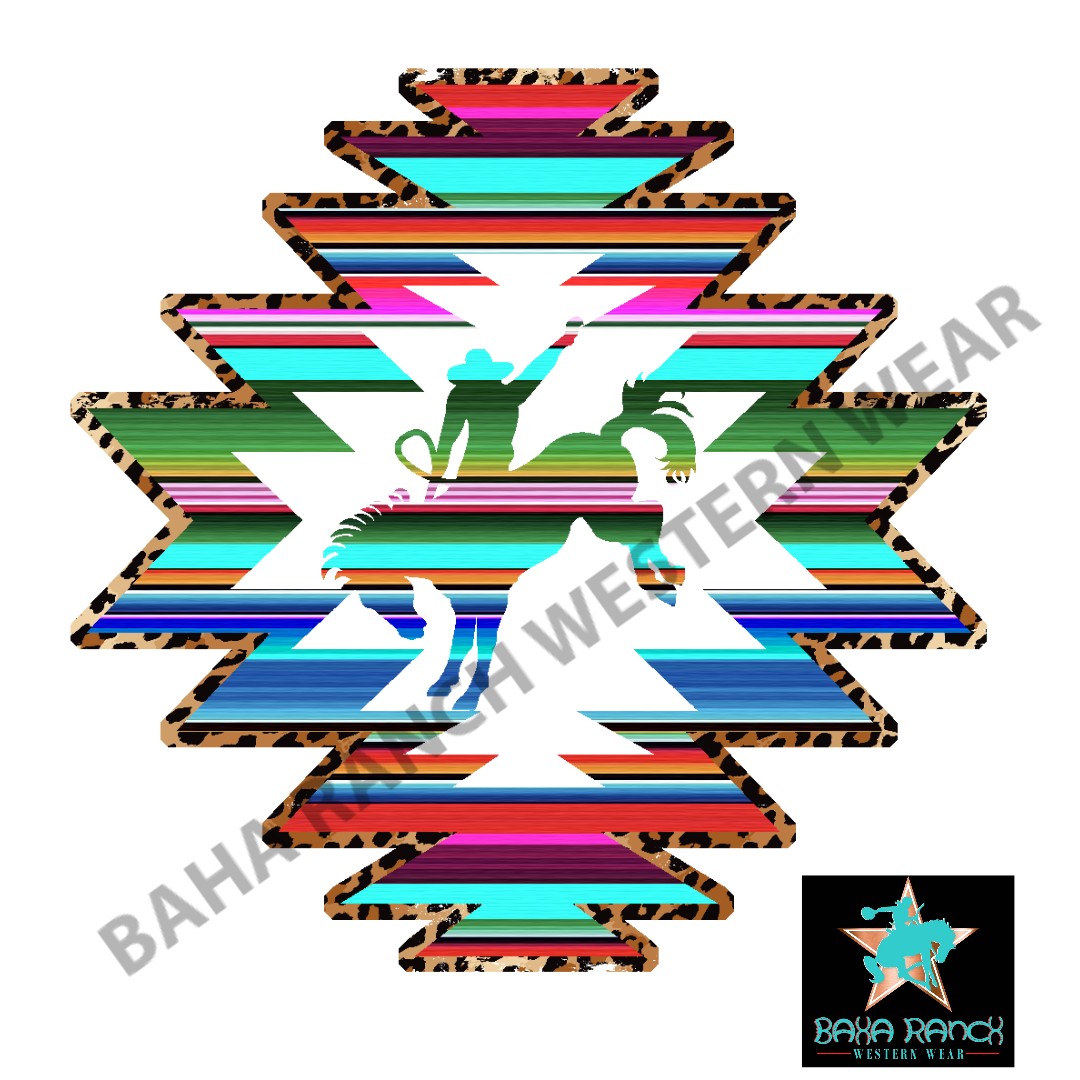 Yeehaw Serape Bronc Bikini by Baha Ranch Western Wear - product image 13