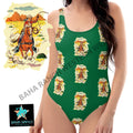 Yeehaw Ride 'Em Cowboy One Piece Swim Suit by Baha Ranch Western Wear