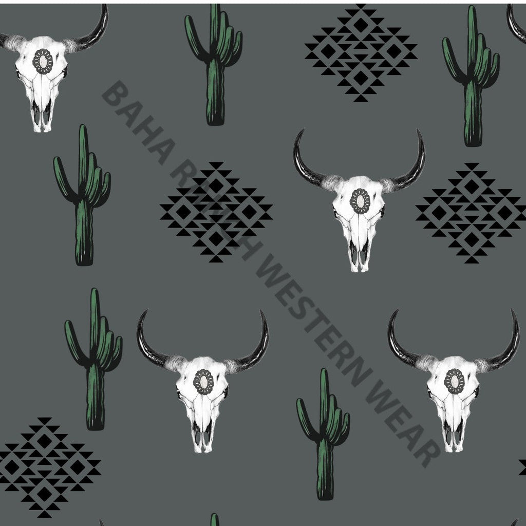 Yeehaw Aztec Bull Skull Bikini by Baha Ranch Western Wear - product image 5