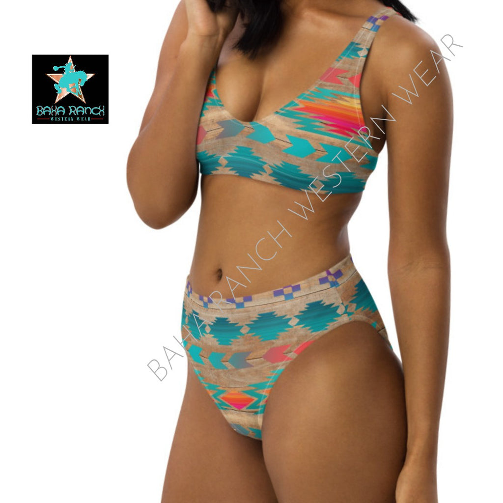 Yeehaw Southwest Aztec Bikini by Baha Ranch Western Wear - product image 5
