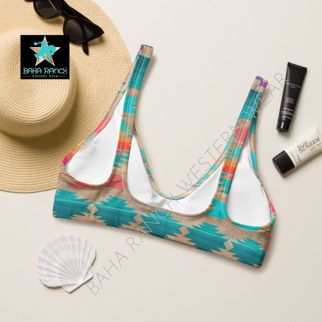 Yeehaw Southwest Aztec Bikini Top by Baha Ranch Western Wear - product image 5