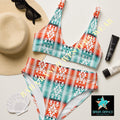 Yeehaw Aztec Print Bikini by Baha Ranch Western Wear - product image 4