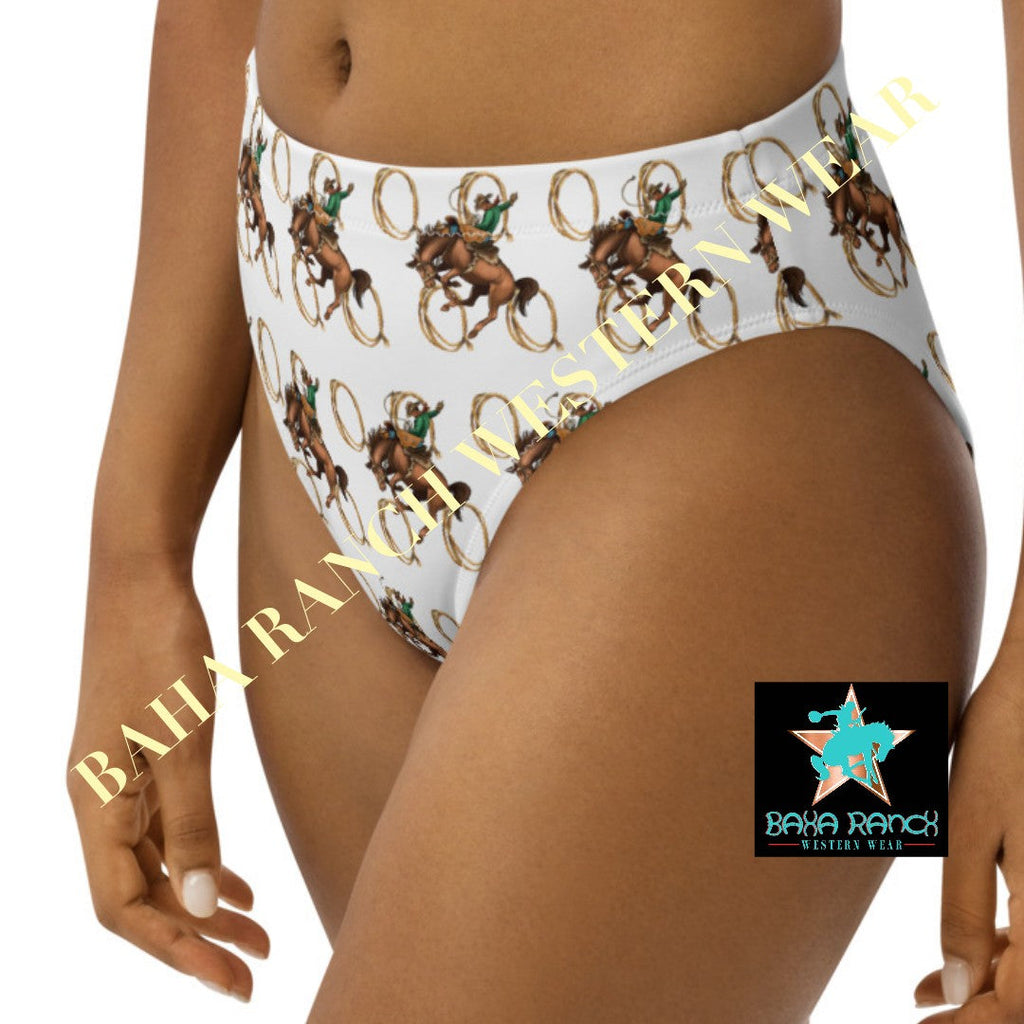 Yeehaw Rope & Ride Bikini Bottom by Baha Ranch Western Wear - product image 4