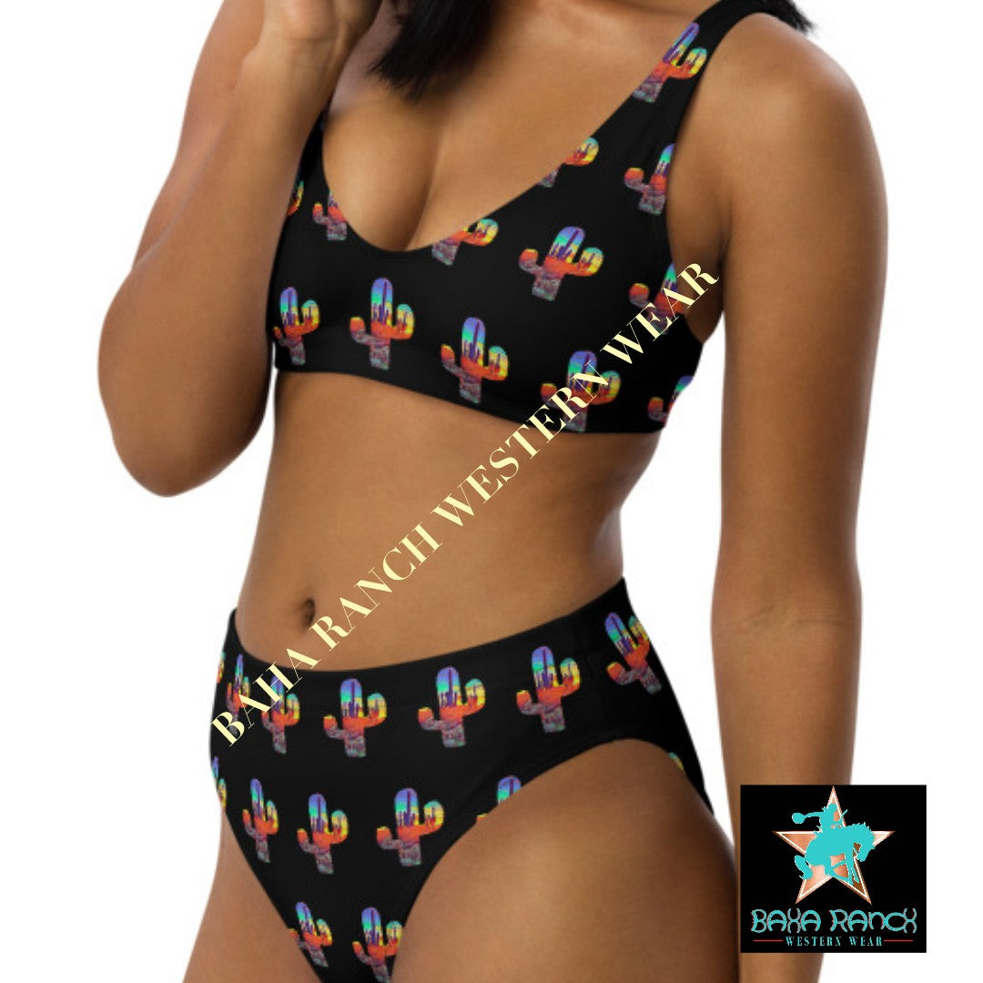 Yeehaw Sunset Cactus Bikini by Baha Ranch Western Wear - product image 3