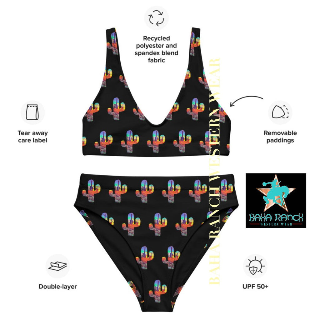 Yeehaw Sunset Cactus Bikini by Baha Ranch Western Wear - product image 7