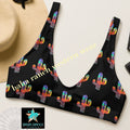 Yeehaw Sunset Desert Bikini Top by Baha Ranch Western Wear